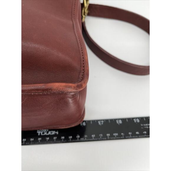 Coach Briefcase Vintage Morgan Cordovan Gloved Leather Messenger Laptop - Picture 5 of 12